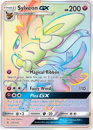 Sylveon GX 158, Guardians Rising