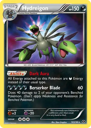 Hydreigon 103/99, Next Destinies
