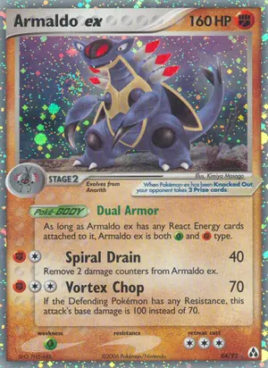 Armaldo ex 84/92, EX Legend Maker