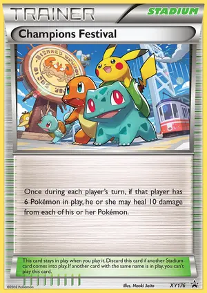 Champions Festival 2016 Staff XY176, XY Promos