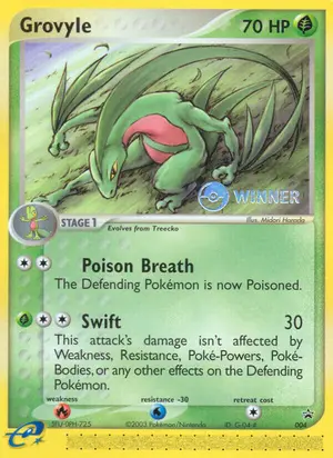 Grovyle 004 e League Winner 004, Nintendo Promos