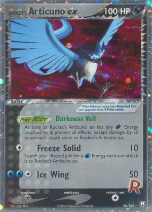 Rockets Articuno ex 96/109, EX Team Rocket Returns