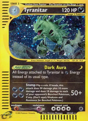 Tyranitar 29 029/165, Expedition