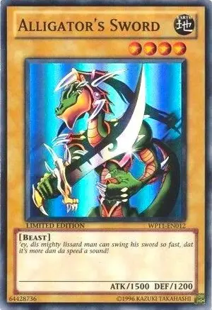 Alligators Sword WP11-EN012, World Championship 2011 Card Pack