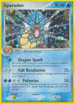 Gyarados 8/107, EX Deoxys