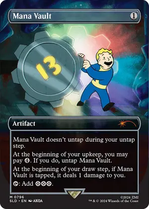Mana Vault Rainbow Foil 796, Secret Lair Drop Series