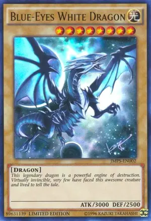 Blue Eyes White Dragon JMPS EN002 JMPS-EN002, Shonen Jump Magazine Promos