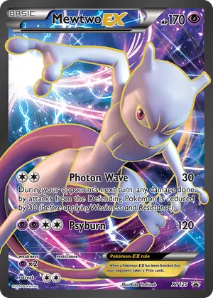 Mewtwo EX XY125, XY Black Star Promos