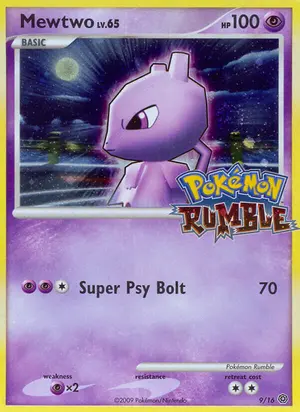 Mewtwo 9, Pokémon Rumble
