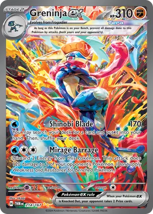 Greninja ex 214, Twilight Masquerade