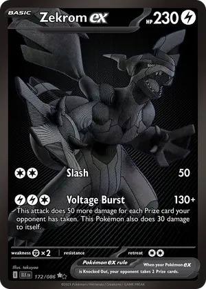 Zekrom ex 172, Black Bolt