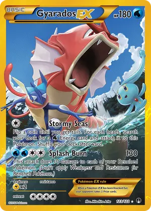 Gyarados EX Secret 123/122, XY - BREAKpoint