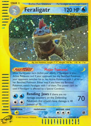 Feraligatr 12, Expedition Base Set