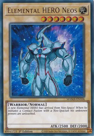 Elemental HERO Neos Ultra Pharaohs Rare MAMA-EN106, Magnificent Mavens