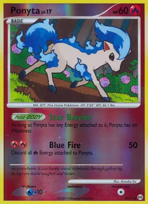 Ponyta Shiny SH11, Arceus