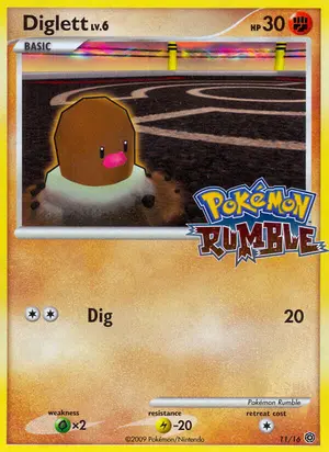 Diglett 11, Rumble