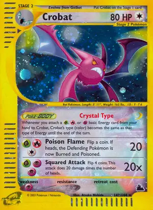 Crobat 147 147/144, Skyridge