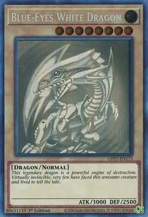 Blue Eyes White Dragon Ghost Rare GFP2-EN175, Ghosts From the Past: The 2nd Haunting