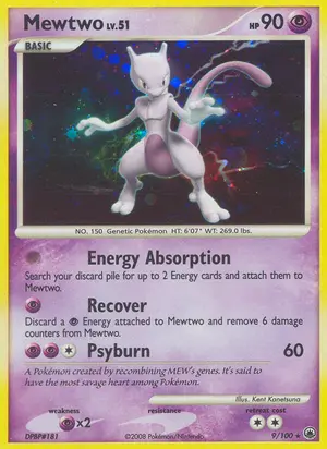 Mewtwo 9/100, Majestic Dawn