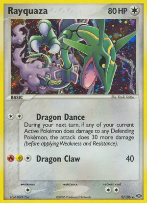 Rayquaza 9/106, EX Emerald