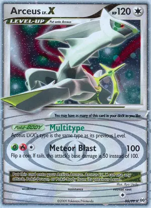 Arceus LvX 95 95/99, Arceus