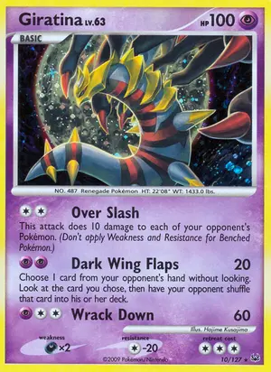 Giratina 10 10/127, Platinum