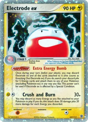 Electrode ex 107/112, FireRed & LeafGreen