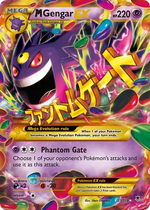 M Gengar EX 121, Phantom Forces