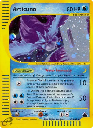 Articuno H3 H03/H32, Skyridge