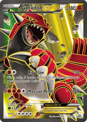 Groudon EX 150, Primal Clash
