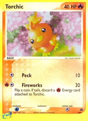 Torchic 008 e League 008, Nintendo Promos