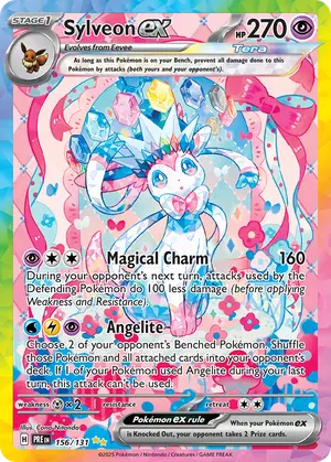 Sylveon ex 156, Prismatic Evolutions