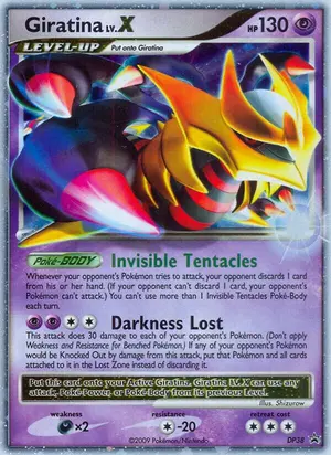 Giratina LVX DP38 DP38, Diamond and Pearl Promos