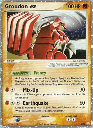 Groudon ex 38, Nintendo Black Star Promos