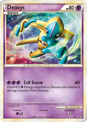 Deoxys Shiny SL1, Call of Legends