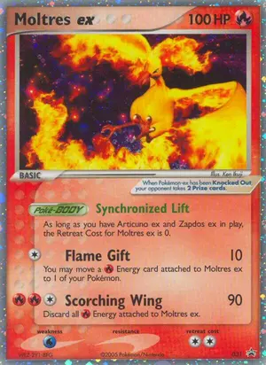 Moltres ex 031 EX Collectors Window Tins 031, Nintendo Promos