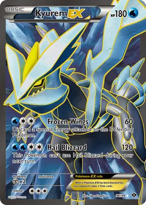 Kyurem EX 96 Full Art 96/99, Next Destinies