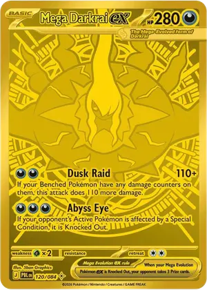 Mega Darkrai ex 120, Pitch Black