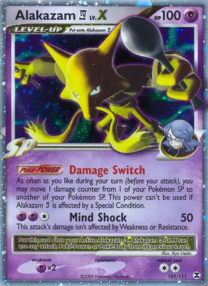 Alakazam E4 LvX 103/111, Rising Rivals