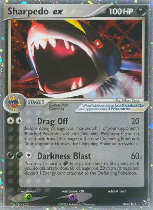 Sharpedo ex 104/107, EX Deoxys