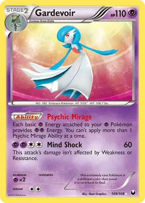 Gardevoir 109/108, Dark Explorers