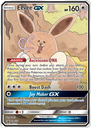Eevee-GX SM233, SM Black Star Promos