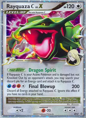 Rayquaza C DP47, DP Black Star Promos