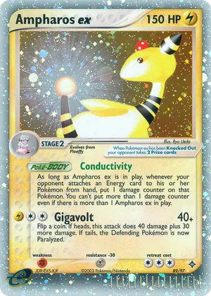 Ampharos ex 89/97, EX Dragon