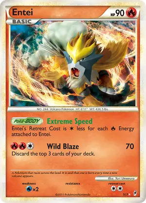 Entei Shiny SL3, Call of Legends
