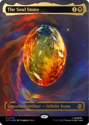 The Soul Stone Cosmic Foil 242, Marvel's Spider-Man