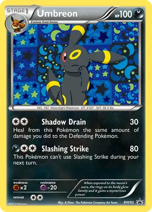 Umbreon BW93, BW Black Star Promos