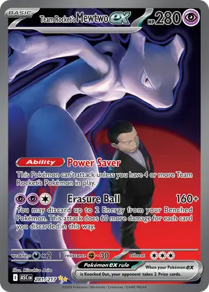Team Rocket's Mewtwo ex 281, Ascended Heroes