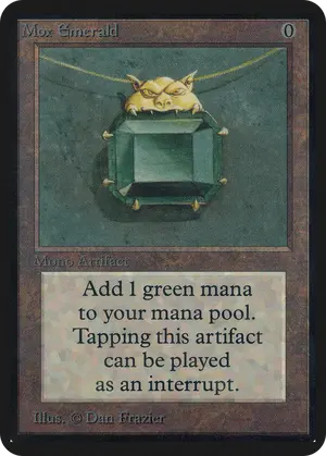 Mox Emerald 261, Limited Edition Alpha