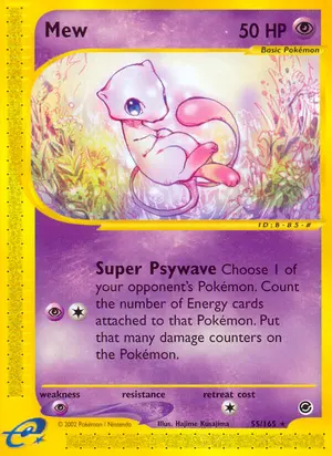 Mew 55, Expedition Base Set